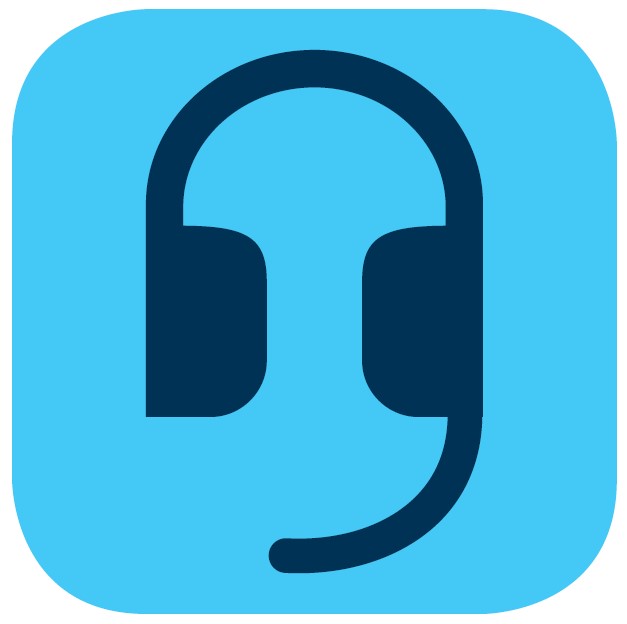 Headset blue