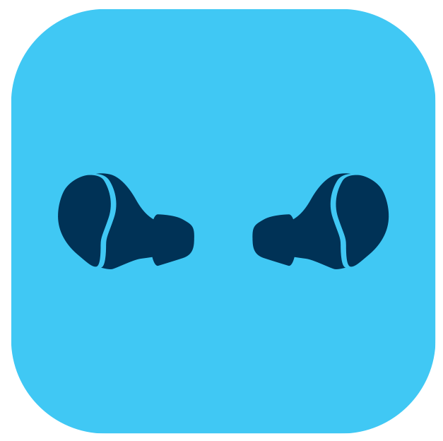 In Ear Blue