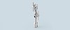 GRAS RA0096-S1 7 mm 5-Click Microphone Holder, Stainless Steel