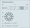 GRAS 46DP-1 1/8" LEMO Pressure Standard Measurement Microphone Set