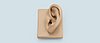GRAS KB0069 Small Left KEMAR Pinna for Sound Quality, 55 Shore OO