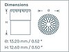 GRAS 40AG 1/2" Ext. Polarized Pressure Microphone